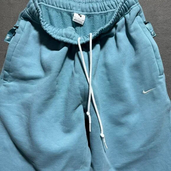 Nike Solo Swoosh Fleece Trouser Pants Blue Men's Size Small NWOT - Picture 6 of 11